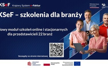 KSeF- szkolenia dla branży - grafika