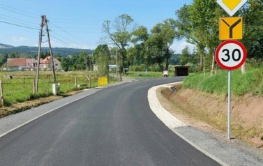 Remont drogi nr 3472D w Ciechanowicach