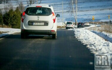 Remont drogi 3481D w Starej Białce
