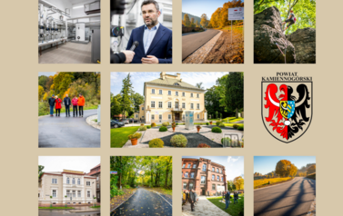 10 lat, 100 km dr&oacute;g, 100 mln zł na inwestycje w powiecie kamiennog&oacute;rskim
