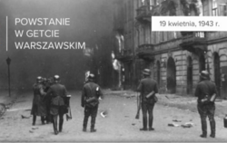 Zdjęcie do 81. rocznica Powstania w Getcie Warszawskim