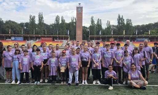Zdjęcie do Sport, integracja i wsp&oacute;lna radość &ndash; uczniowie Zespołu Szk&oacute;ł Specjalnych w Kamiennej G&oacute;rze na V Wrocławskiej Integracyjnej Olimpiadzie Sportowej