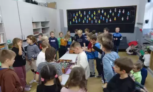 Zdjęcie do Turniej w piłkarzyki stołowe w Dziecięcej Świetlicy Środowiskowej