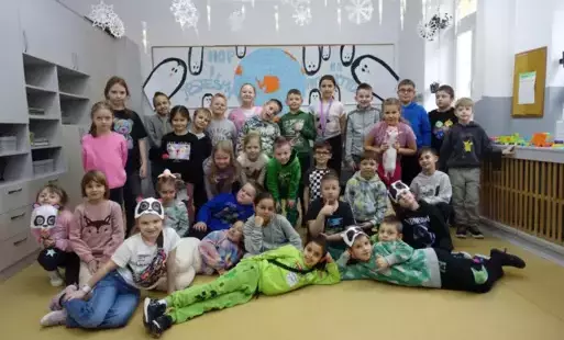 Zdjęcie do  &bdquo;Hop i jesteśmy na Antarktydzie&rdquo;- zajęcia zimowe w DŚŚ