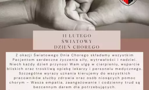 Zdjęcie do 11 Lutego - Światowy Dzień Chorego