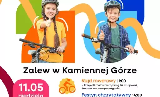 Zdjęcie do Festyn charytatywny i rajd rowerowy