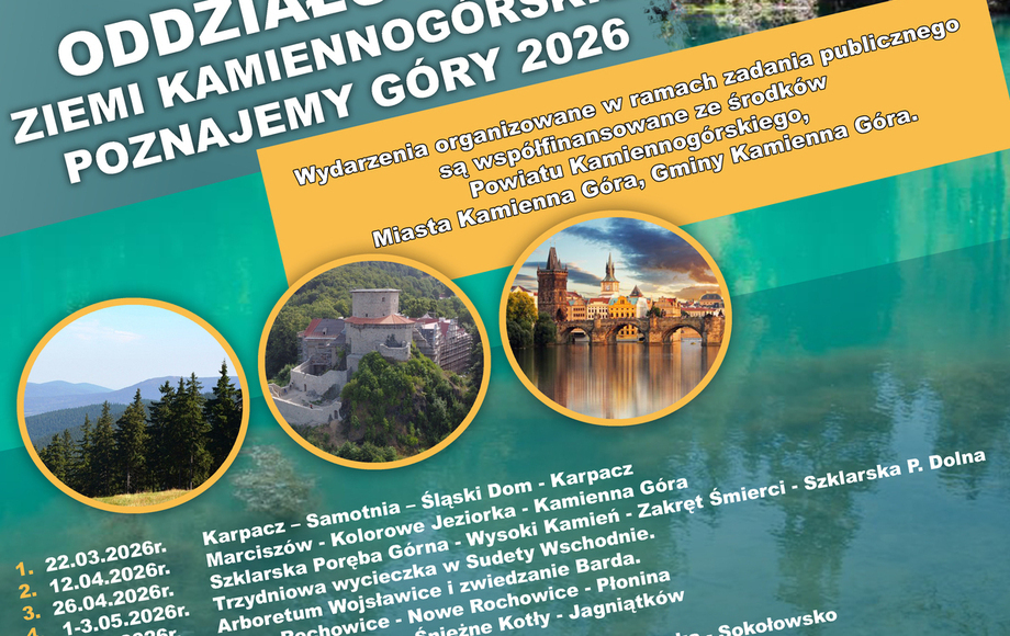 Rajd Turystyczny „Poznajemy Góry” w Kamiennej Górze
